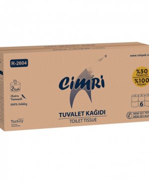 Cimri Tuvalet Kağıdı 2 Katlı 6 Lı Paket 5 Kg
