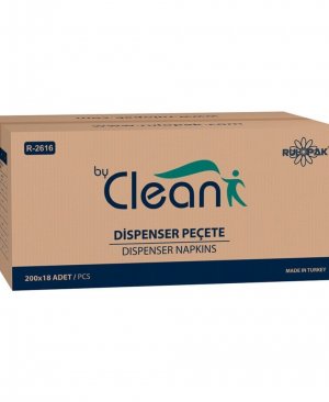 By Clean Dispenser Peçete 200 Yaprak 18 Li Paket
