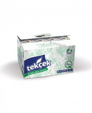 Tekçek Bi Dolu Maxi Peçete 2 Katlı 200 Yaprak 24 Lü Paket